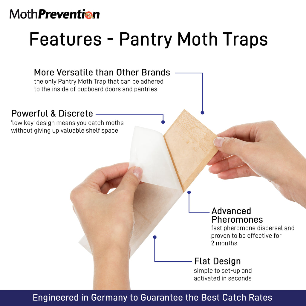 Pantry Moth Traps - how to use and main features by Moth Prevention