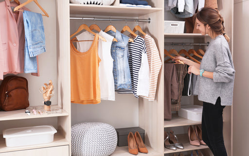 Simple Rules for Cleaning out a Closet - Create a Closet you Love -  Declutter in Minutes