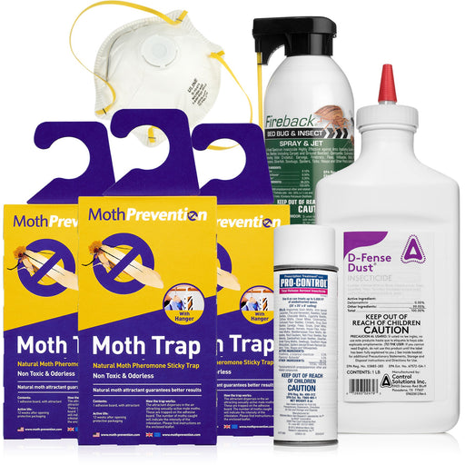 Carpet Moth Killer Kit - 2-3 Rooms Treatment