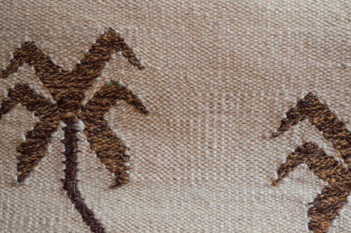 camel fabric rug