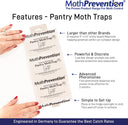 Powerful Pantry Moth Traps - 6 Pack