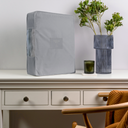 Extra Large Organic Cotton Storage Bag in Gray