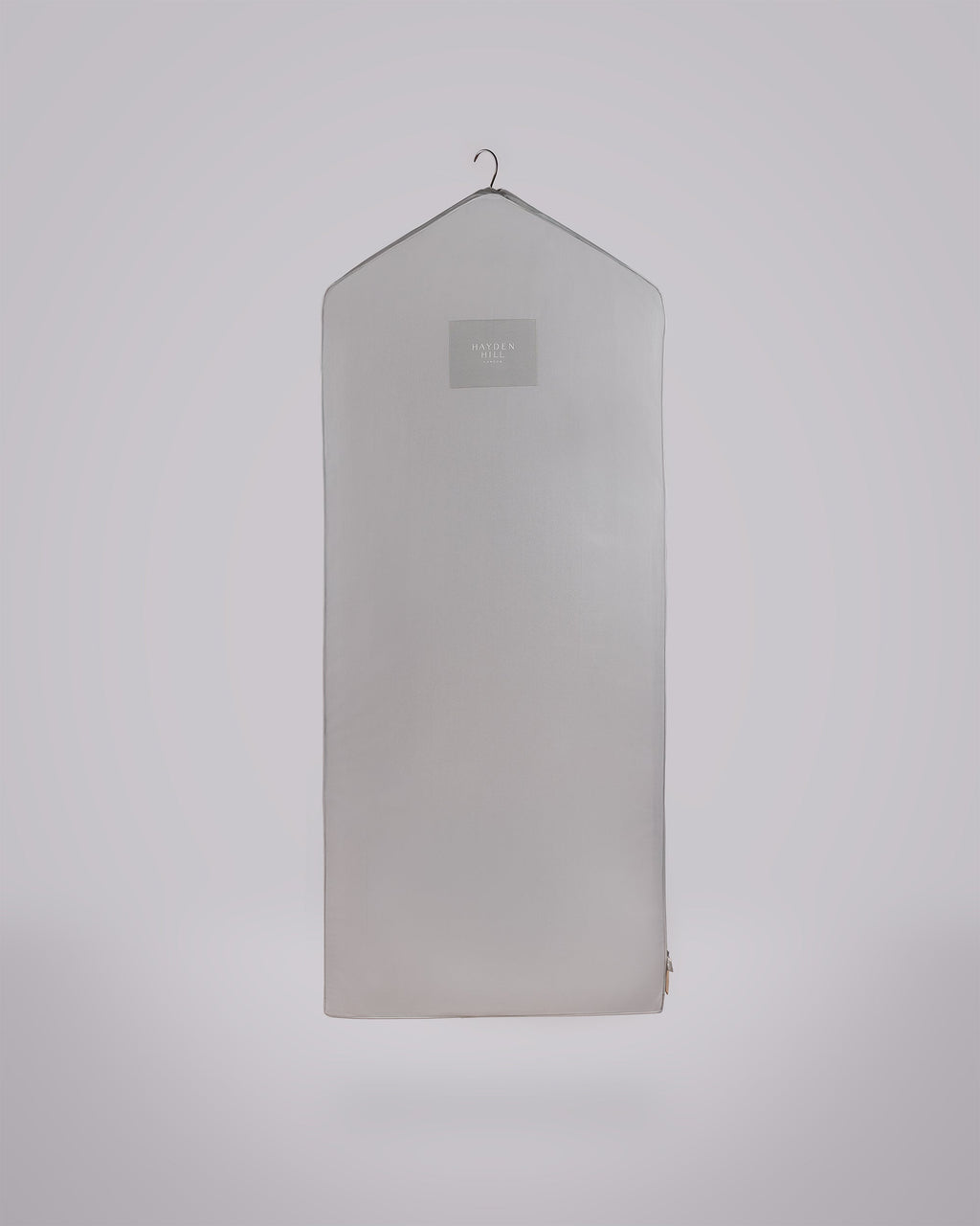 Long Organic Cotton Hanging Bag in Gray