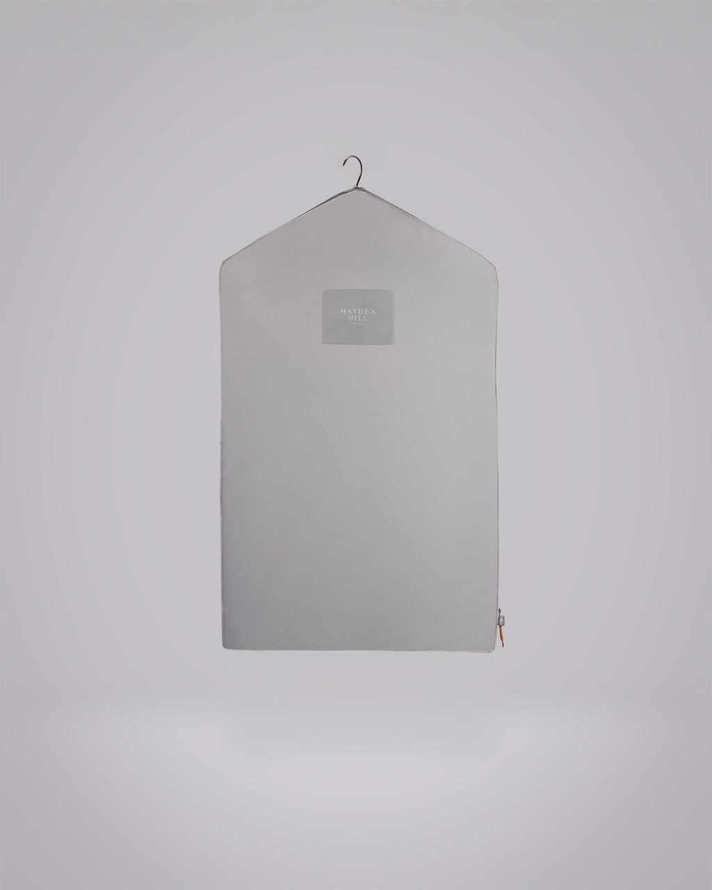 Short Organic Cotton Hanging Bag in Gray