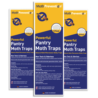 Powerful Pantry Moth Traps 15pk - Versatile and Effective | Results Guaranteed